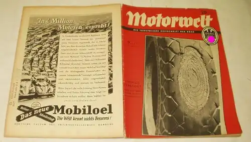 Motorwelt - Die illustrierte Zeitschrift des DDAC, Heft 9 von 1937