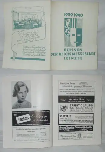 Scènes de la ville de Leipzig 1939-1940