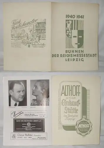 Scènes de la ville de Leipzig 1940-1941