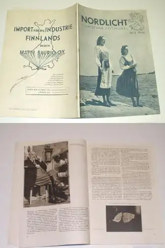 Aurores du nord Rétroviseur finlandais n° 2 de 1944