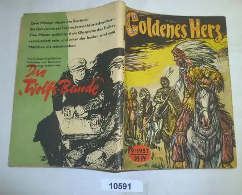 Goldenes Herz (Kleine Jugendreihe Nr. 9 / 1957 - 8. Jahrgang, 1. Maiheft)