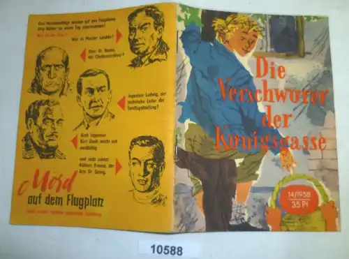 Les conspirateurs de la Königsgasse (petite série de jeunes n° 14 / 1958 - 9e année, 2e édition du 2 juillet)