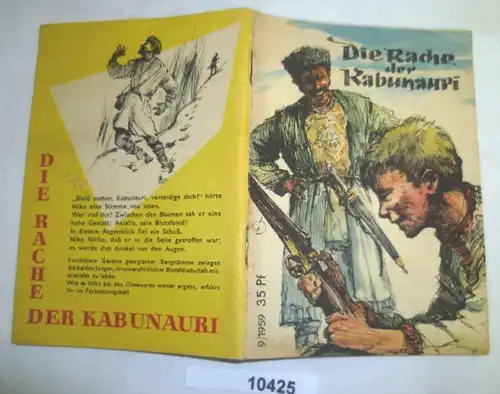 Die Rache der Kabunauri, Teil 1 (Kleine Jugendreihe Nr. 9 / 1959 - 10. Jahrgang, 1.Maiheft)