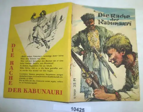 La vengeance des Kabunauri, première partie (petite série de jeunes n° 9 / 1959 - 10e année, 1er mai)