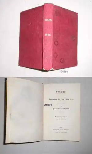 Livre de poche IRIS pour l'année 1846