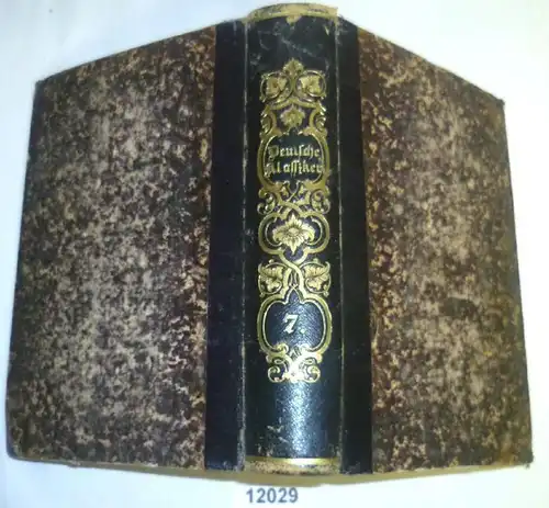 Bibliothèque des classiques allemands - Septième (7ème) Volume: Période Classique Quatrième (4ème).