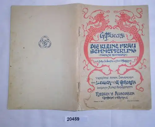 La petite femme papillon (Madame Butterfly) - tragédie d'une Japonaise