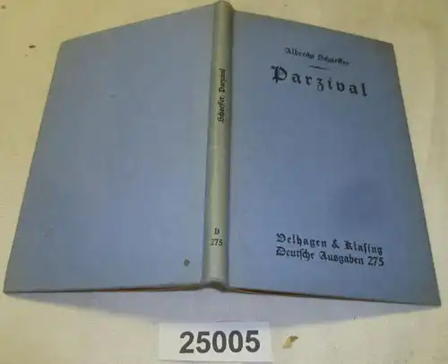 Parzival - Ein Versroman (Deutsche Ausgaben Band 275)