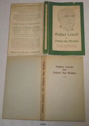 Gustav Genelt le poète de la forêt - Une sélection de ses plus beaux récits pour la jeunesse préoccupé par Robert Herz