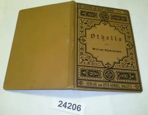 Othello - Trauerspiel (Bibliothek der Gesamt-Literatur Nr. 174)