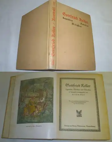 Legenden, Märchen und Novellen - in Auswahl herausgegeben von Friedrich Düsel