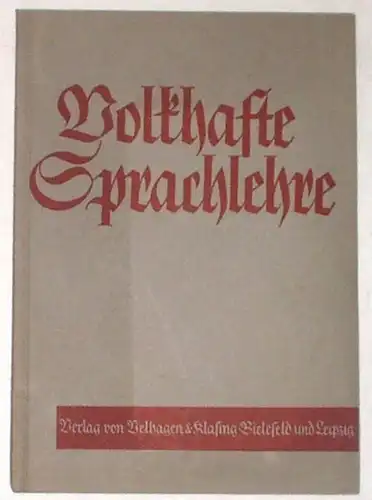 Volkhafte Sprachlehre