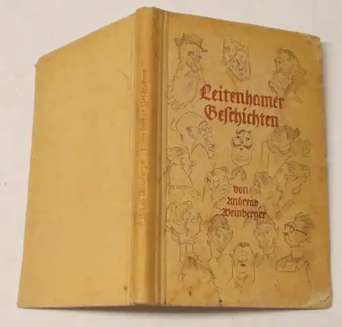Les histoires de Leitenham, couverture et dessins de Franz Bleyer.