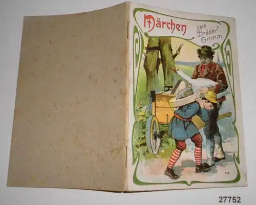 Petit livre de contes de fées - une sélection des conte de fée les plus populaires pour enfants et pour la maison selon Frères Grimm, cahier II.