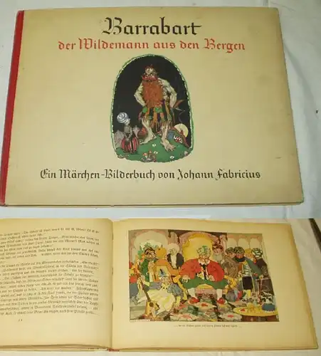 Barrabart, der Wildemann aus den Bergen - Ein Märchen-Bilderbuch