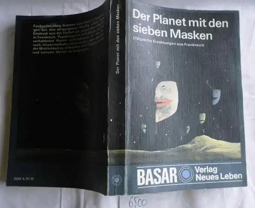 La planète avec les sept masques - Narrations utopiques de France