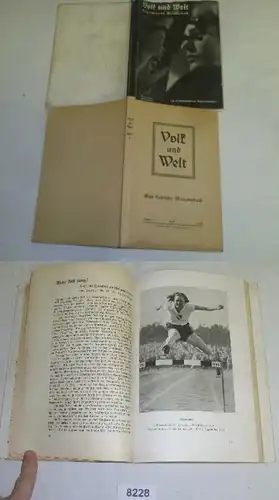 Volk und Welt - Deutschlands Monatsbuch, Juli 1936, einmalige Probeausgabe
