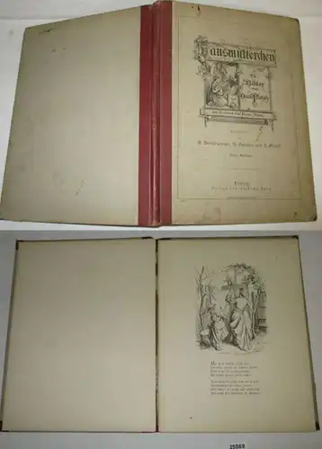 Hausmütterchen. mit 12 Original-Zeichnungen von Oscar Pletsch. In Holzschnitt ausgeführt von R. Brend amour, H. Günther