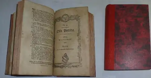 Olla Potrida 1785 Première à quatrième pièces en un seul volume