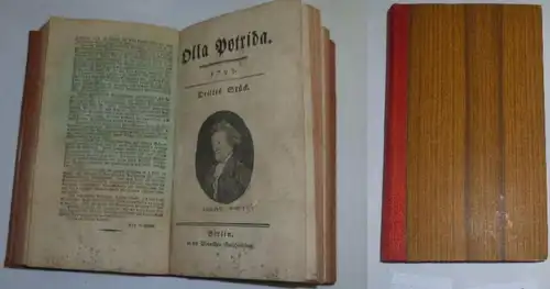 Olla Potrida 1793 Erstes bis Viertes Stück in einem Band