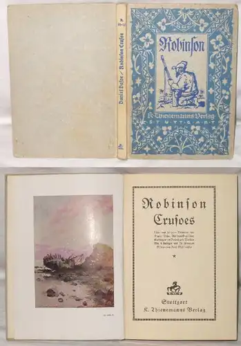 Robinson Crusoe vie et aventure étrange