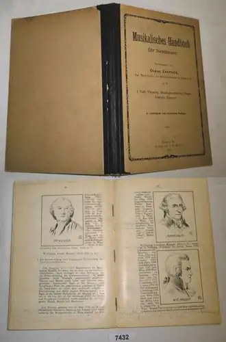 Manuel musical pour séminaires, I. Partie: Théorie, histoire musicale, orgue, violon, piano