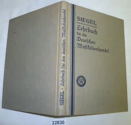 Manuel du commerce allemand de la musique. .