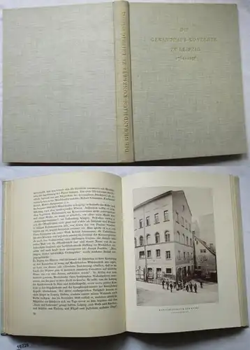 Die Gewandhaus-Konzerte zu Leipzig 1781 - 1931