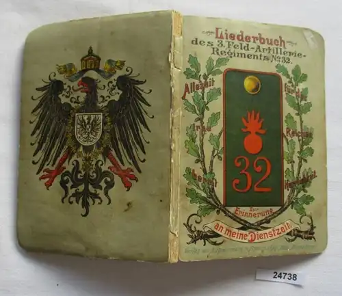 Liederbuch des 3. Feld-Artillerie-Regiments Nr. 32