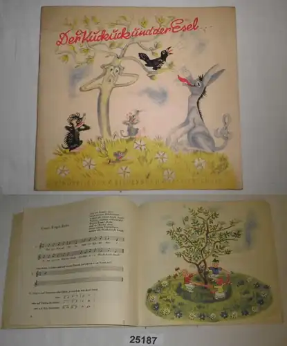 Le coucou et l'âne - école de pianos de livres d'images pour enfants