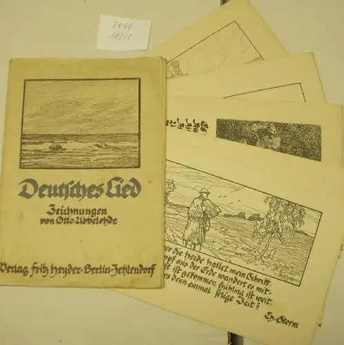 Deutsches Lied Zeichnungen von Otto Abbelohde
