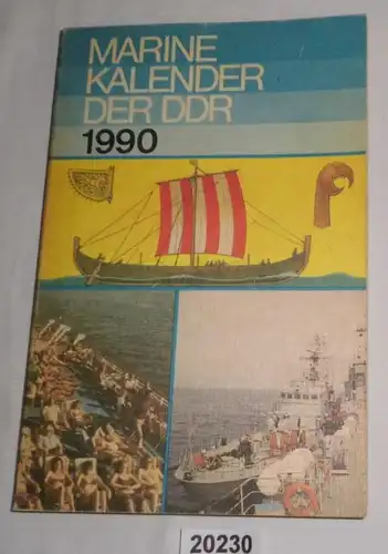 Calendrier des Marines de la RDA 1990 eurostat