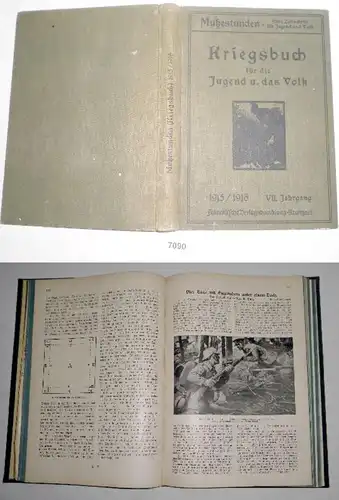 Livre de la Guerre pour la jeunesse et le peuple - Heures de gloire 7e année - Comprenant la chronique de l'Histoire du 1er septembre