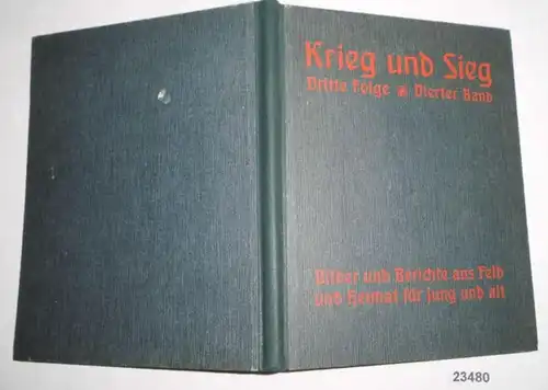 Guerre et victoire - Photos et rapports du champ et de la maison pour jeunes et vieux, Troisième épisode, Quatrième volume