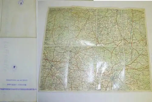 Landkarte Maßstab 1 : 800 000 Blatt Magdeburg