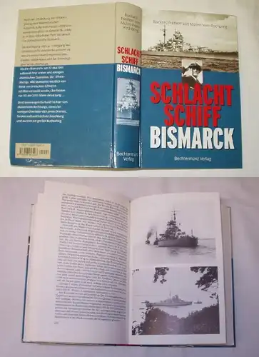 Bateau de combat Bismarck. - Bischmark.