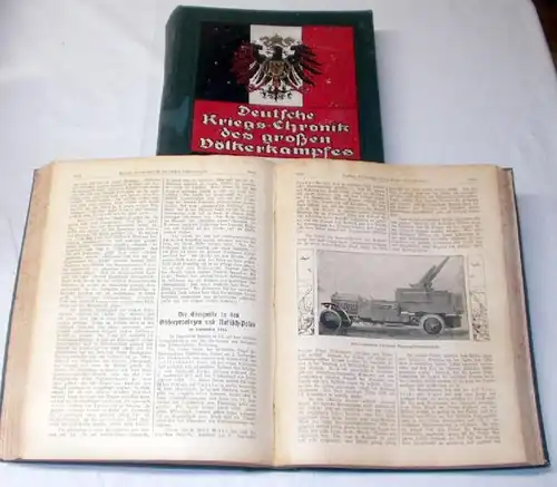 Deutsche Kriegs-Chronik des großen Völkerkampfes: II. und III. Band der Obererzgebirgischen Zeitung