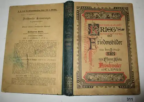 Chronique de Fröschweiler (Images de guerre et de paix de 1870 à 71)