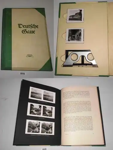 Deutsche Gaue - Raumbilderalbum mit Brille