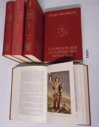 Histoire de la Révolution française par Jules Michelet - 10 volumes en 5 livres