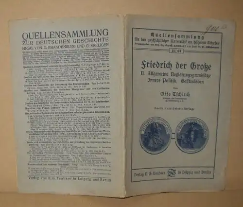 Quellensammlung Friedrich der Große