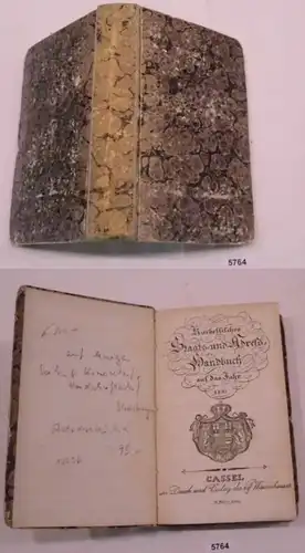 Kurhessisches Staats- und Adress-Handbuch auf das Jahr 1830