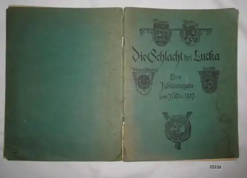 La bataille de Lucka - Un tournant dans l'histoire des Parisiens (Un don jubilaire au 31 mai 1907)