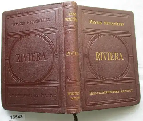 Livres de voyage de Meyer: Riviera, Sud de la France, Corse, Algérie et Tunis