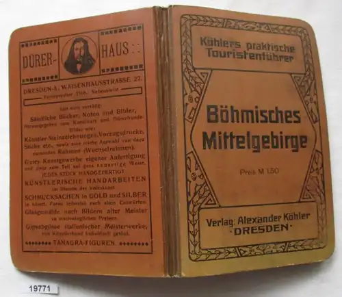 Guide touristique pratique de Köhler - Montagnes du Moyen - Orient (" Paradis de Bohême ")