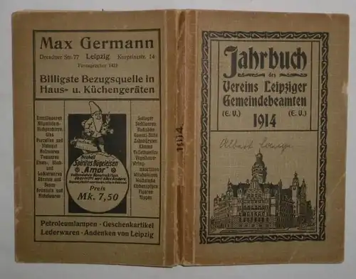 Jahrbuch des Vereins Leipziger Gemeindebeamten 1914