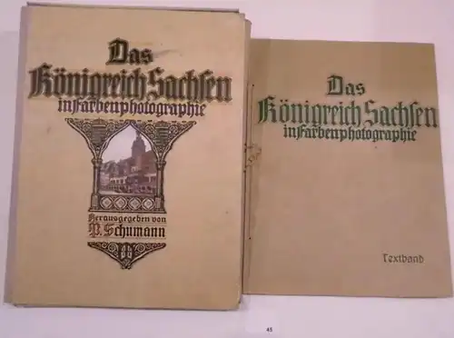 L'Allemagne en photographie en couleurs - Volume III Le Royaume de Saxe en photographies en couleur