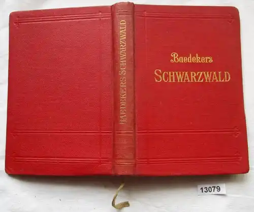 Baedekers Schwarzwald, Odenwald, Bodensee - Handbuch für Reisende