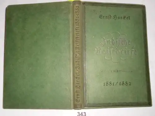 Indische Reisebriefe 1881/82