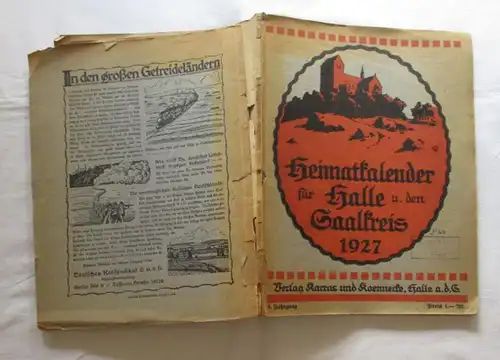 Heimatkalender für Halle u. den Saalkreis 1927